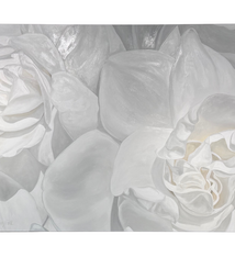 Teresa Field Gardenia Bliss III – Original Oil Painting by Terry Field (36×49 Gallery Wrap)