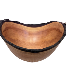 Aaron Hammer Cypress Bowl – Hand Turned by Aaron Hammer (10″)