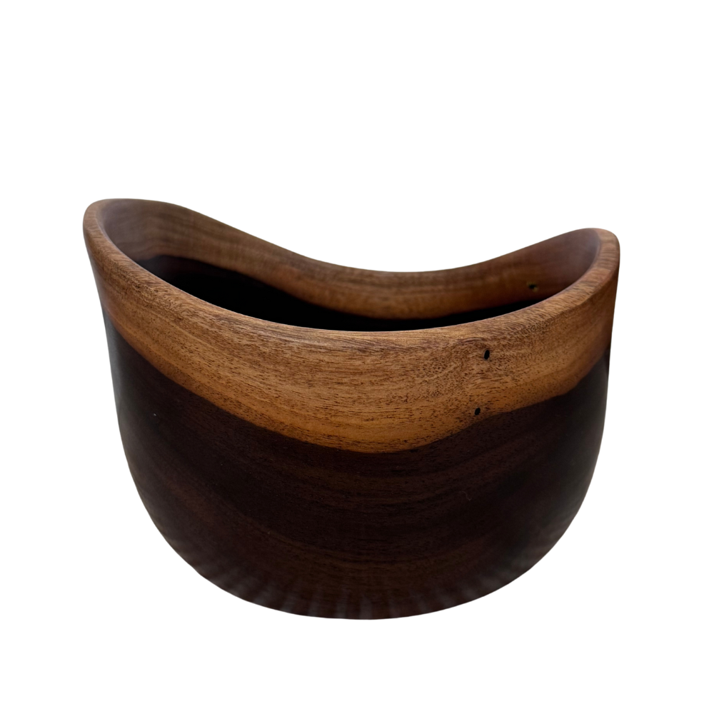 Aaron Hammer Milo Bowl with Natural Edge | Aaron Hammer Wood Bowl
