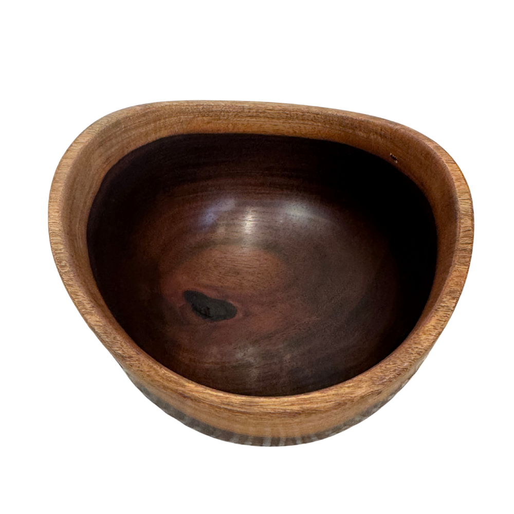 Aaron Hammer Milo Bowl with Natural Edge | Aaron Hammer Wood Bowl