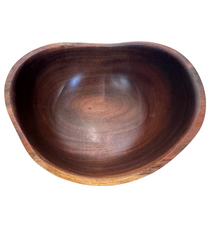 Aaron Hammer Milo Bowl with Natural Edge | Aaron Hammer Wood Bowl