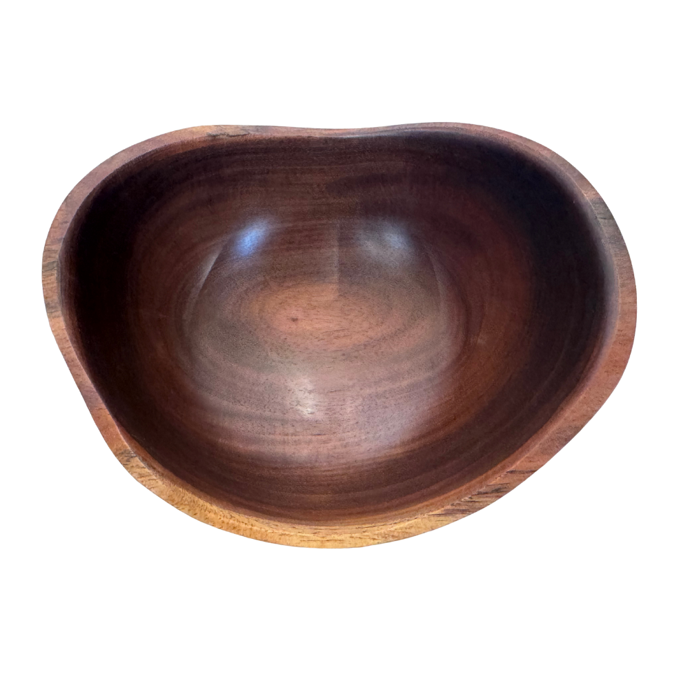 Aaron Hammer Milo Bowl with Natural Edge | Aaron Hammer Wood Bowl