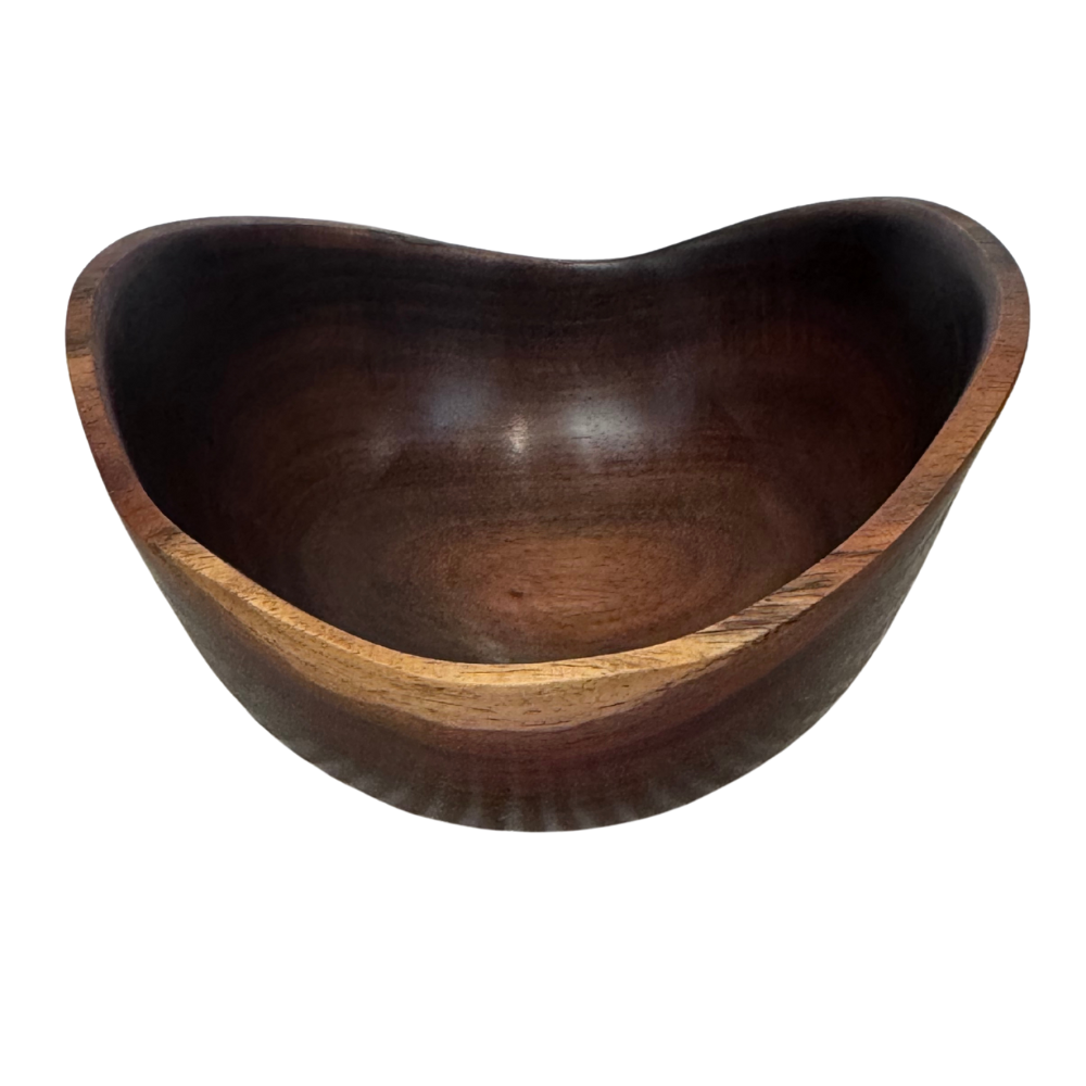Aaron Hammer Milo Bowl with Natural Edge | Aaron Hammer Wood Bowl