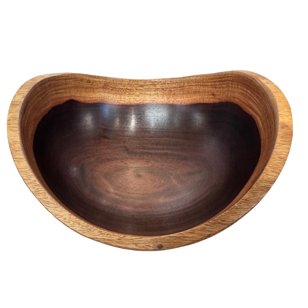 Aaron Hammer Milo Bowl with Natural Edge | Aaron Hammer Wood Bowl