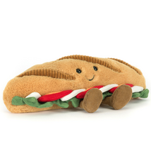 Jellycat Amuseables Caprese Baguette Plush by Jellycat