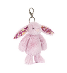 Jellycat Thistlepop Blossom Luxe Bunny Bag Charm by Jellycat