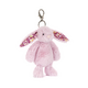 Jellycat Thistlepop Blossom Luxe Bunny Bag Charm by Jellycat