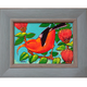 Gary Kato I'iwi, 5x7 ORIGINAL ACRYLIC PAINTING, FRAMED (GK-1043)