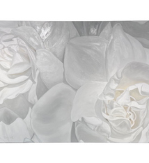 Teresa Field Gardenia Bliss III – Original Oil Painting by Terry Field (36×49 Gallery Wrap)