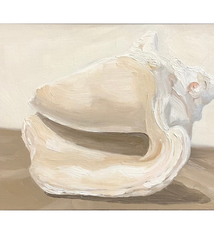 Teresa Field SEA SHELL VIII, 10X8 ORIGINAL OIL ON CRADLED WOOD PANEL