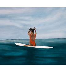 Aloha de Mele MARI SOL, 11X14 MATTED PRINT