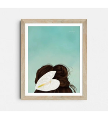 Aloha de Mele MEA ON MY MIND, 11X14 MATTED PRINT