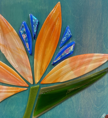 Shelly Batha WALL ART: BIRD OF PARADISE 10X10