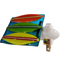Shelly Batha NIGHT LIGHT:  SURFBOARDS