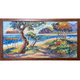 Mark Brown “Waimanalo” Framed Original Oil Painting by Mark Brown | Plein Air Hawaiʻi Art | Magnolia Hawaii