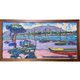 Mark Brown “Paddler’s Headquarters” Framed Original Oil Painting by Mark Brown | Plein Air Hawaiʻi Art | Magnolia Hawaii
