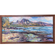 Mark Brown “North Shore Three Tables” Framed Original Oil Painting by Mark Brown | Plein Air Hawaiʻi Art | Magnolia Hawaii