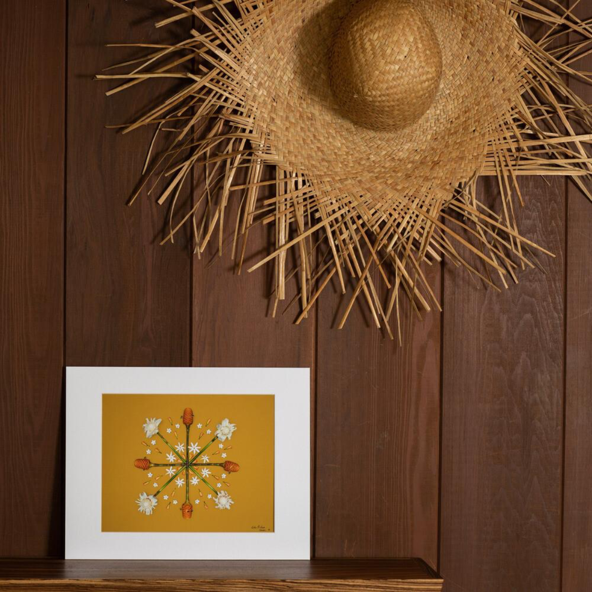 Lola Pilar GOLDEN BEEHIVE, 11X14 MATTED PHOTO PRINT