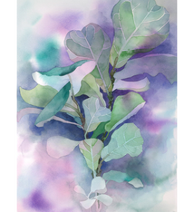 Janet Meinke-Lau A Gentle Wake-Up 11x14 Print by Janet Meinke-Lau