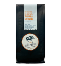 Big Island Coffee Roasters 7OZ. WHOLE BEAN ROASTED COFFEE: WAI MELI MORNING