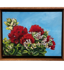 Ellen Michino Lehua Buds 9×12 Original Oil Painting by Ellen Michino