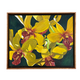 Ellen Michino “Four Yellow Orchids” Framed Original Oil Painting by Ellen Michino | Hawaiʻi Fine Art | Magnolia Hawaii
