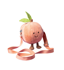 Jellycat Amuseables Peach Shoulder Bag by Jellycat
