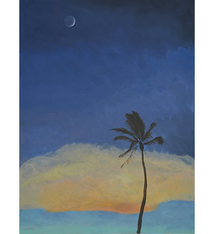 Pegge Hopper A PUA LENA, 16X20 PRINT ON PAPER WITH BACKING