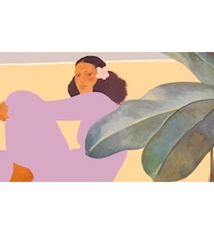 Pegge Hopper KAILUA NOON A, 8X10 PRINT ON PAPER WITH BACKING