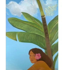 Pegge Hopper PALAMA, 11X14 PRINT ON PAPER WITH BACKING