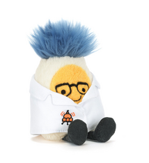 Jellycat Amuseables Boiled Egg Scientist Outfit Plush by Jellycat
