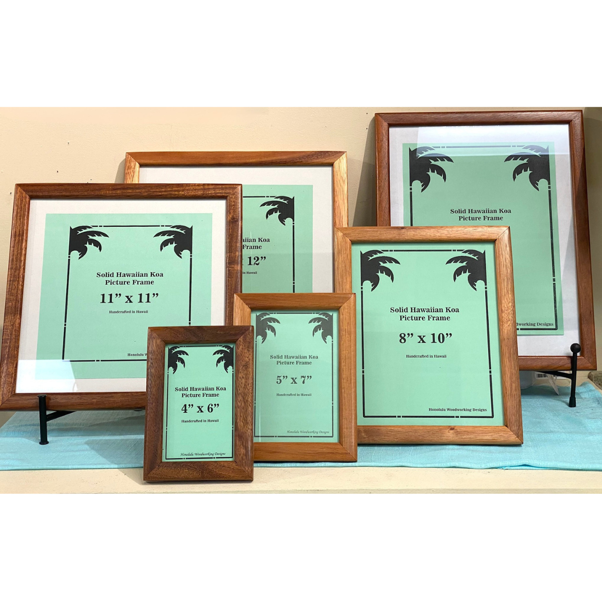 Honolulu Woodworking Designs Solid 11x14 Koa Wood Frame – Genuine Hawaiian Koa