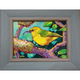 Gary Kato ʻAkiapōlāʻau – Framed Original Acrylic Painting by Gary Kato (5×7)