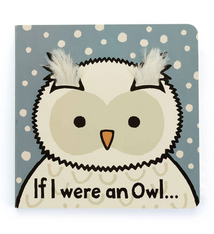 Jellycat If I Were an Owl Board Book by Jellycat | Sensory Baby Book | Magnolia Hawaii