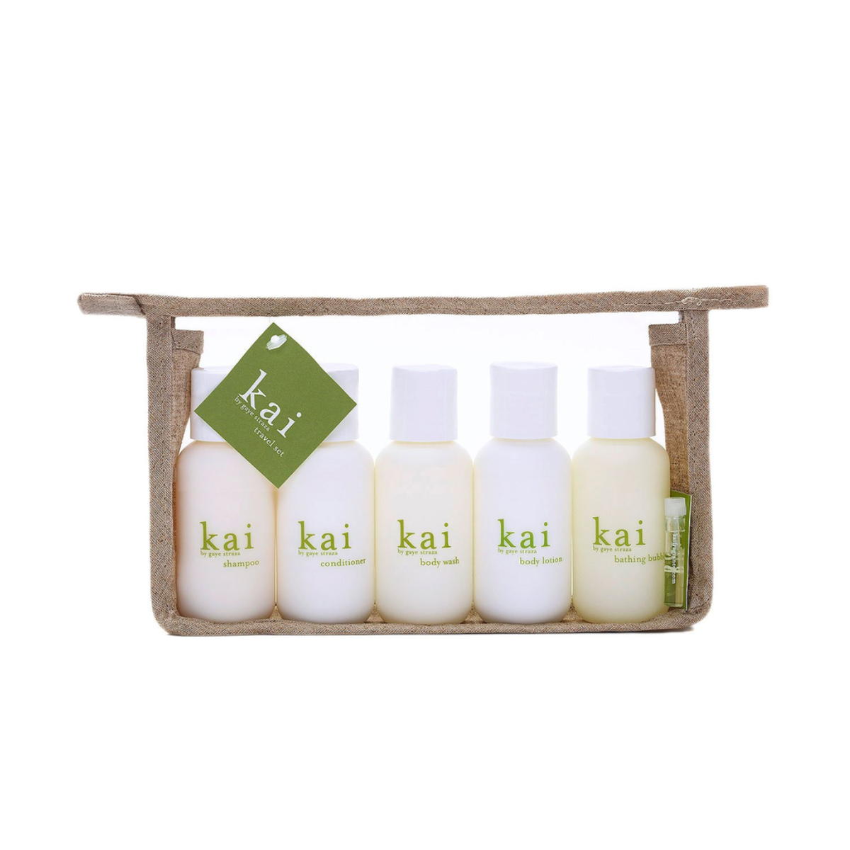 Kai Kai Travel Set in Hemp Bag by Kai