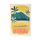 Nick Kuchar Diamond Head Oahu 12×18 Retro Print by Nick Kuchar