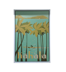 Nick Kuchar 16X24 FRAMED CANVAS PRINT: KAHALA