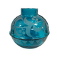 Heather Mettler Turquoise Buoy Vase with Koa by Heather Mettler