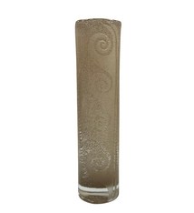 Heather Mettler TALL COPPER CYLINDER WITH WAVES