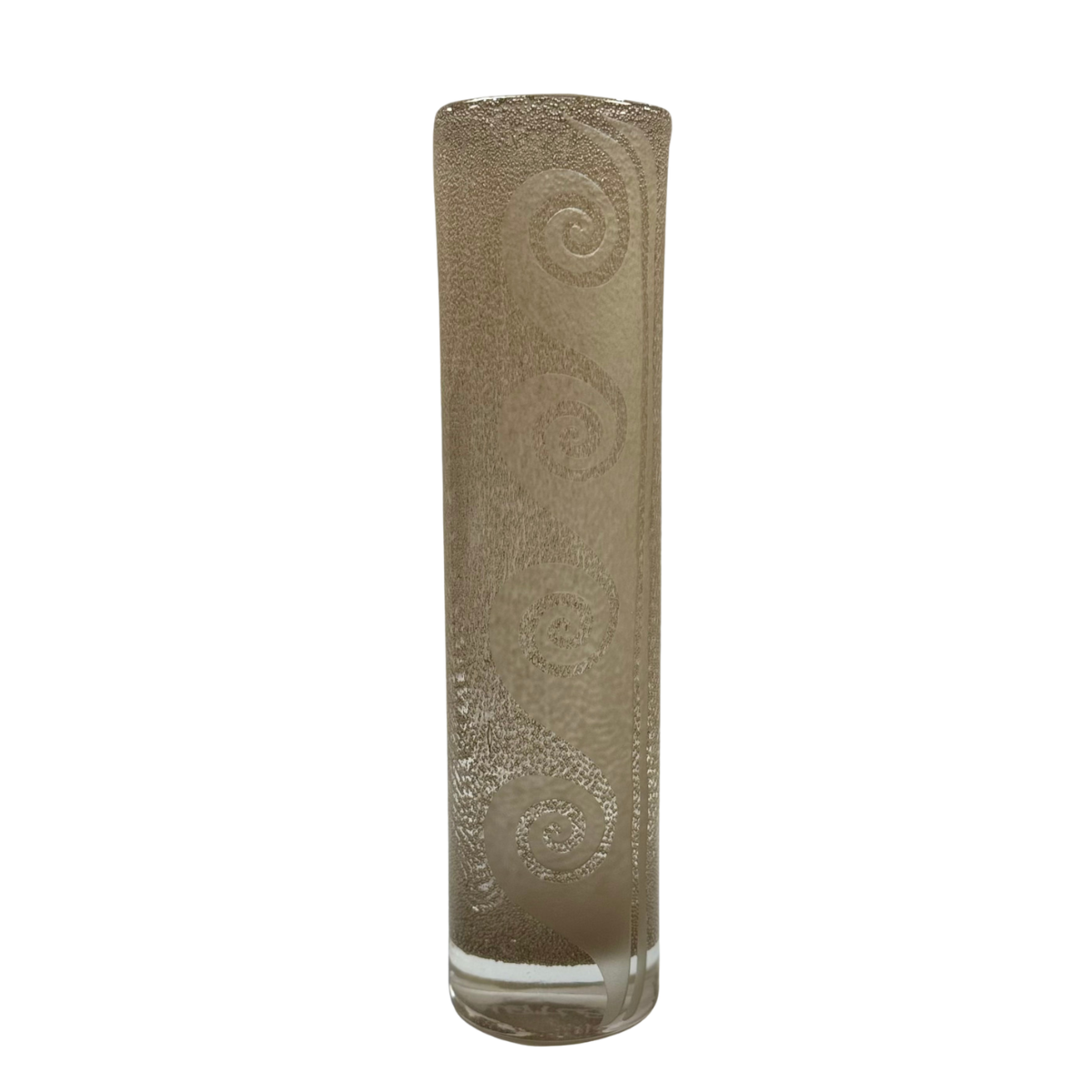 Heather Mettler TALL COPPER CYLINDER WITH WAVES