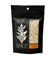 Aloha Spice KIAWE SMOKED GARLIC HAWAIIAN SEA  SALT 2.11 OZ STAND UP POUCH