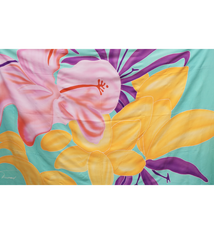 Angela Tisseraud HAPPY HAWAII: HAND PAINTED PAREO