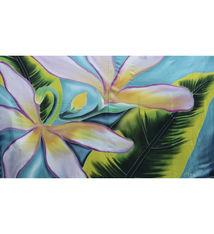 Angela Tisseraud MOUNTAIN NAUPAKA: HAND PAINTED PAREO