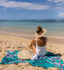 Misha Lam Home Pareo: Heliconia