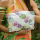 Misha Lam Home Rainbow Anthurium Pouch by Misha Lam