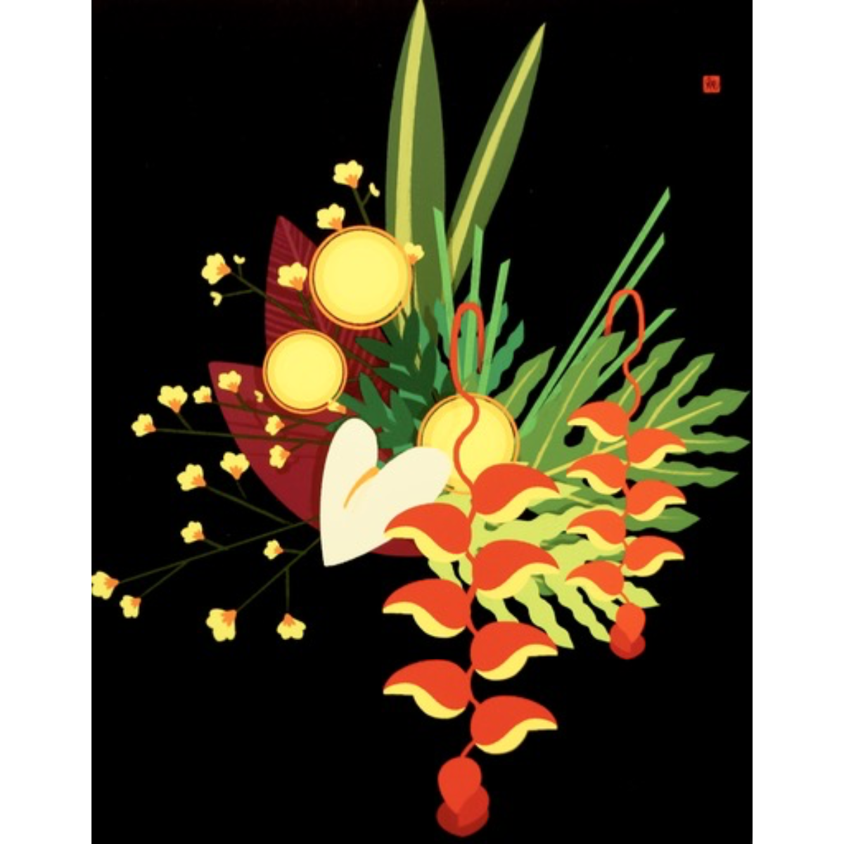 Punky Aloha Floral I