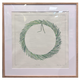 Paiko Ridge Studio Fern Lei Poʻo – Drypoint Etching Artist Proof by Shelly Choy (20.75×20.75 Framed)
