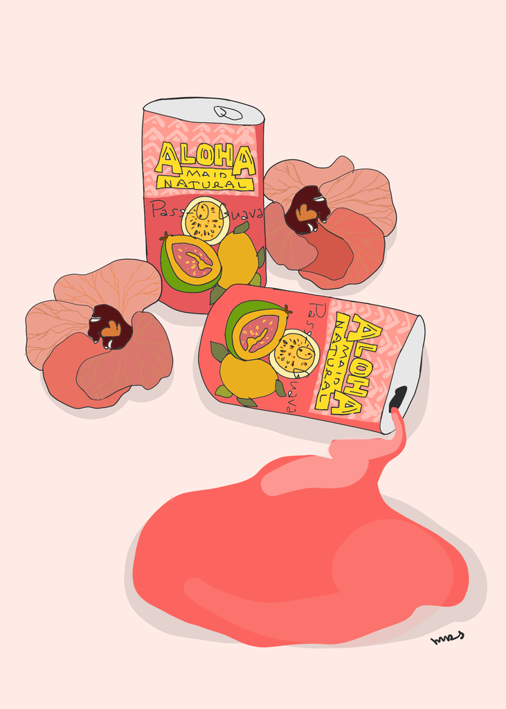 Margie Rice The Sweet Spill 8×10 Matted Art Print by Margie Rice