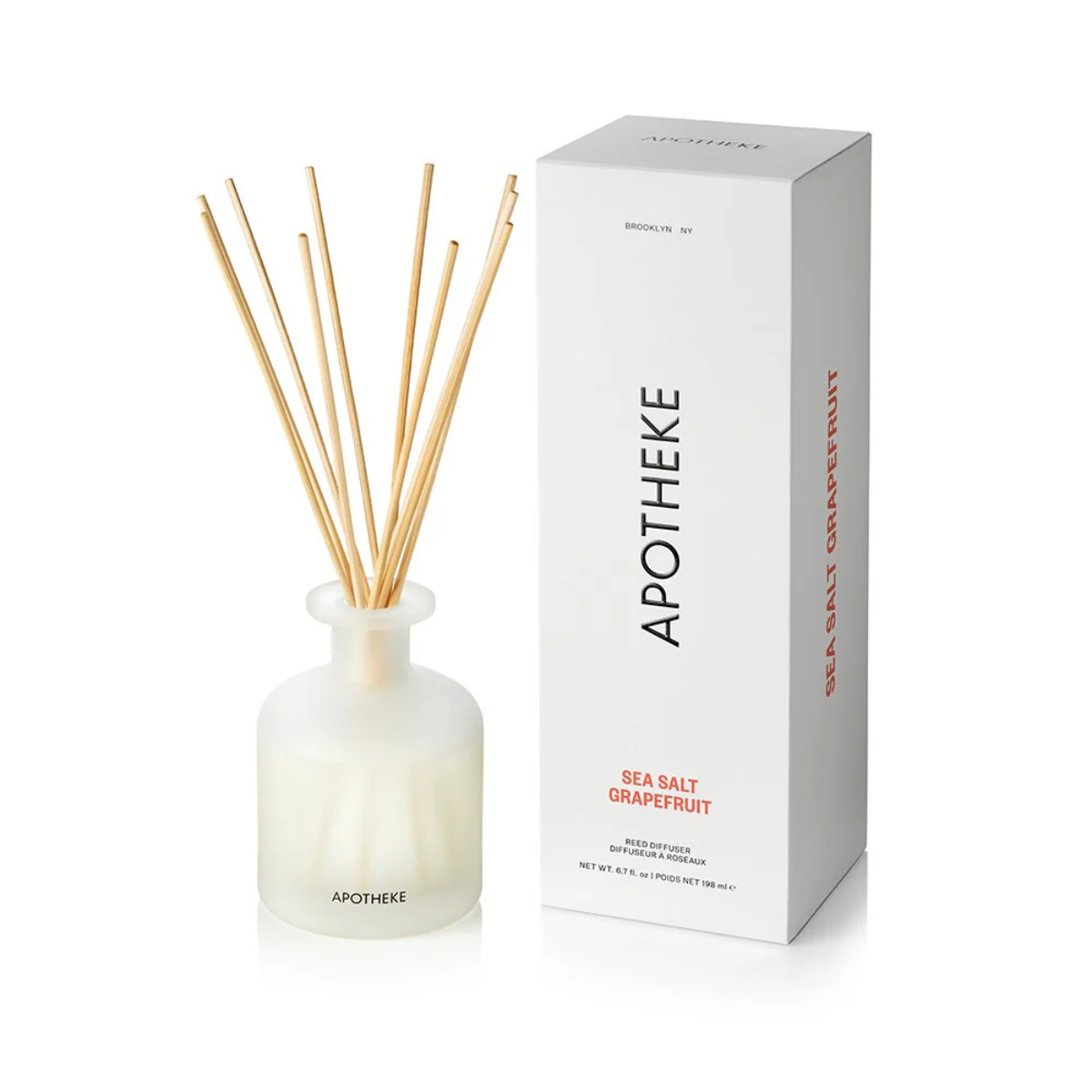 Apotheke Sea Salt Grapefruit Reed Diffuser