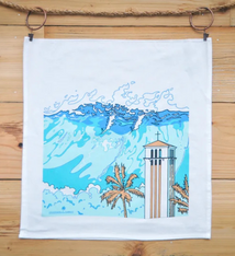 Cultivate Waimea Bay Tea Towel by Cultivate Hawaii